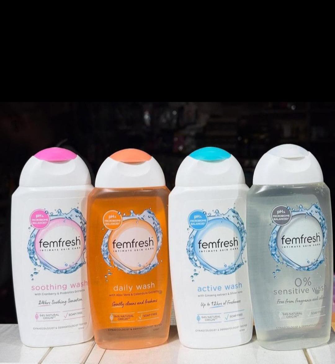 Femfresh Intimate Soothing ,Daily ,Active ,Sensitive Wash