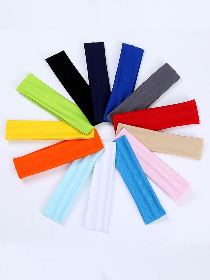 4Pcs Cotton Stretch Headbands for Women Lightweight, Soft, Non-Slip Hair Bands  Best for Yoga, Workout, Running, Fashion Accessories  Comfortable Elastic Head Wraps for All Hair Types