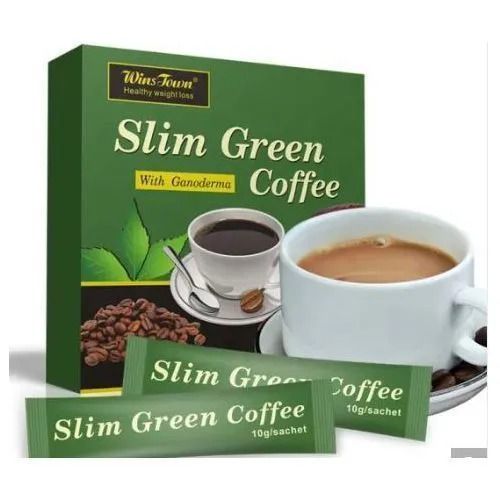 Wins Town Sliming Green Coffee Slim Tea Detox Flat Tummy Weight Loss