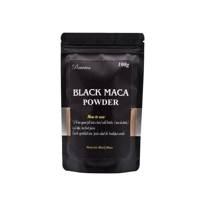 Black Maca Root Powder Energy Booster And Stamina, Improves Libido