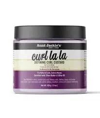 Aunt Jackie'S Curl La La Defining Curling Custard ( Curling Cream ) ,curl Lala for Natural Curls, Couls and Waves Curling Cream