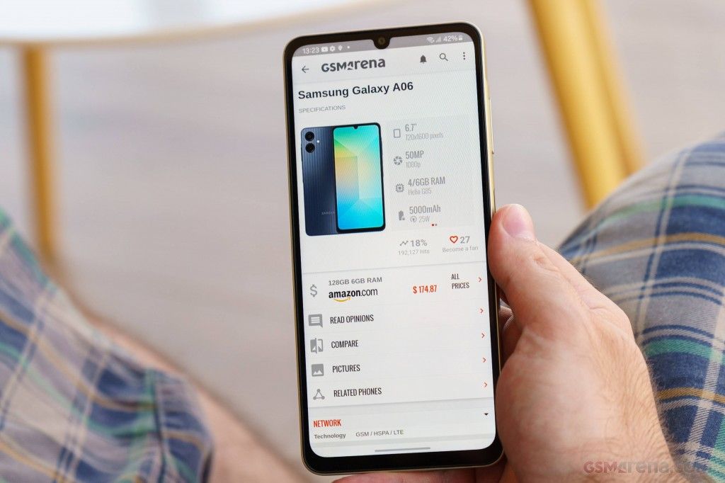 **Samsung Galaxy A06 128GB | 6.6" HD+ Display | 50MP Dual Camera | MediaTek G85 | 4GB/6GB RAM | 5000mAh Battery | 25W Fast Charging | Samsung Knox Security**