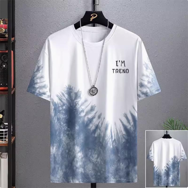 MEN'S CLOTHING Sets 3 in 1 Loose and breathable Short-sleeved tops Casual sports shorts Casual sports trousers