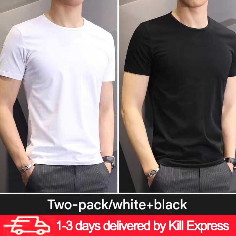 MEN'S CLOTHING Two-piece T-shirt Men's T-shirts Slim fit and breathable t-shirt POLO shirt Men's short sleeve