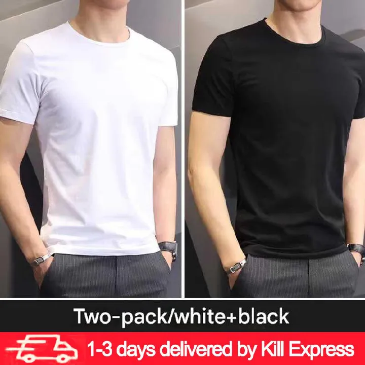 MEN'S CLOTHING Two-piece T-shirt Men's T-shirts Slim fit and breathable t-shirt POLO shirt Men's short sleeve