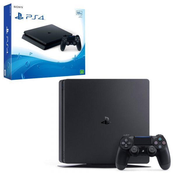 Sony PlayStation 4 Slim Console 500GB - Black