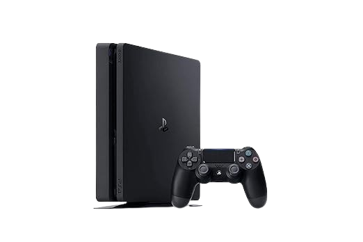Sony PlayStation 4 Slim Console 500GB(Black) + 2 Free Game Discs