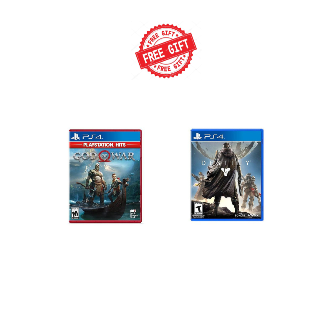 Sony PlayStation 4 Slim Console 500GB(Black) + 2 Free Game Discs