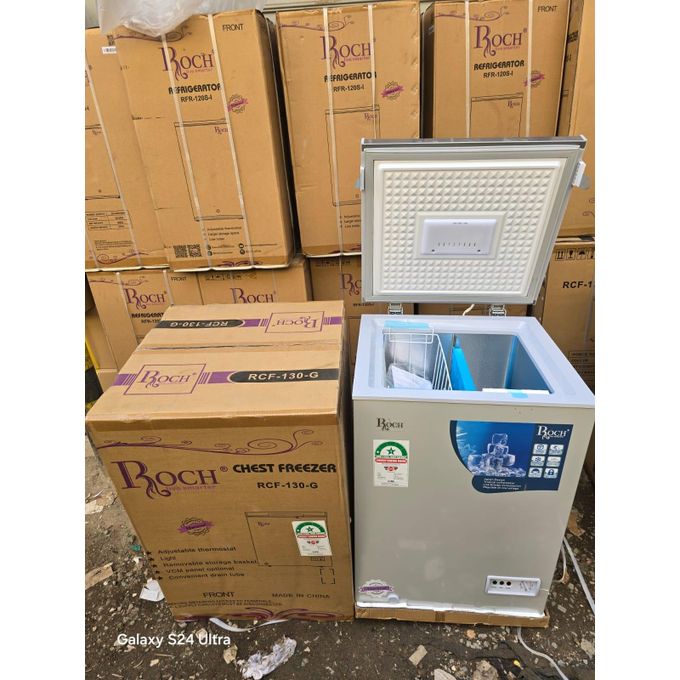 95L Chest Freezer, Silver (1YR WRTY)