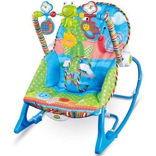 Hu-Baby Baby Rocker 0-12 Months With Music And Vibrations