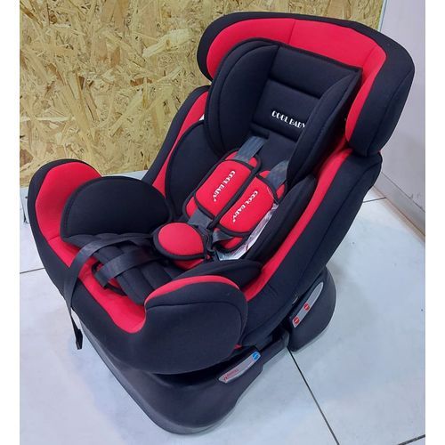 Strong Reclining Infant Car Seat & Booster With A Base- Black / Red (0-7Yrs)