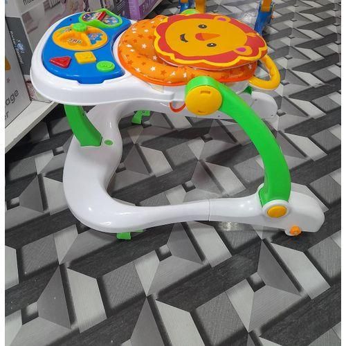 4 In 1 Multifunctional Baby Walker-Multicolor