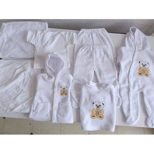 8PCS UNISEX NEW BORN BABY RECEIVING SET