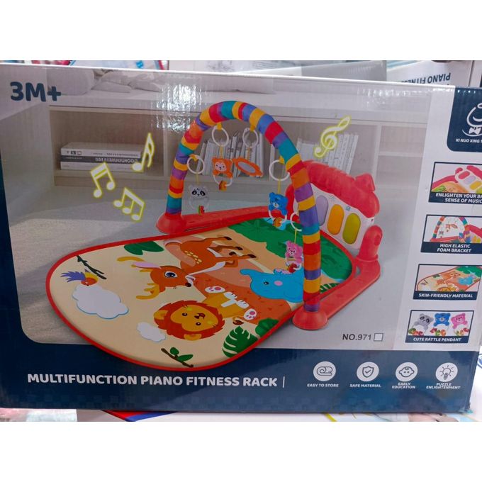 3 In 1 Rainforest Music-Piano Playmat Gym