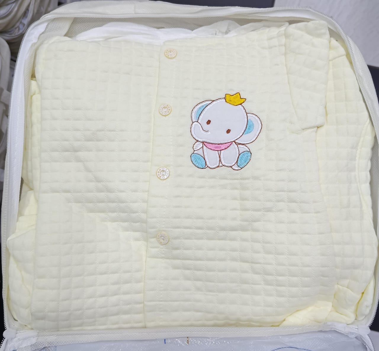 8 PCS COTTON MADE RECEIVING SET FOR BABY