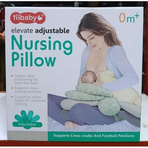 Nursing Pillow Adjustable For Perfect Latch - Gray