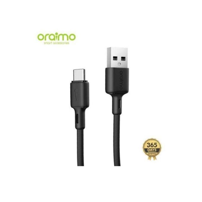 Type C Oraimo Charger Cable Fast Charging data transfer for Android and other devices Oraimo Data Cables charging cables