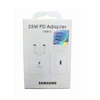 Samsung 25W Header Fast Charger Adapter For all Type-C gadgets, Galaxy A15, A25, A05S, S20FE, S23FE With Type C Output