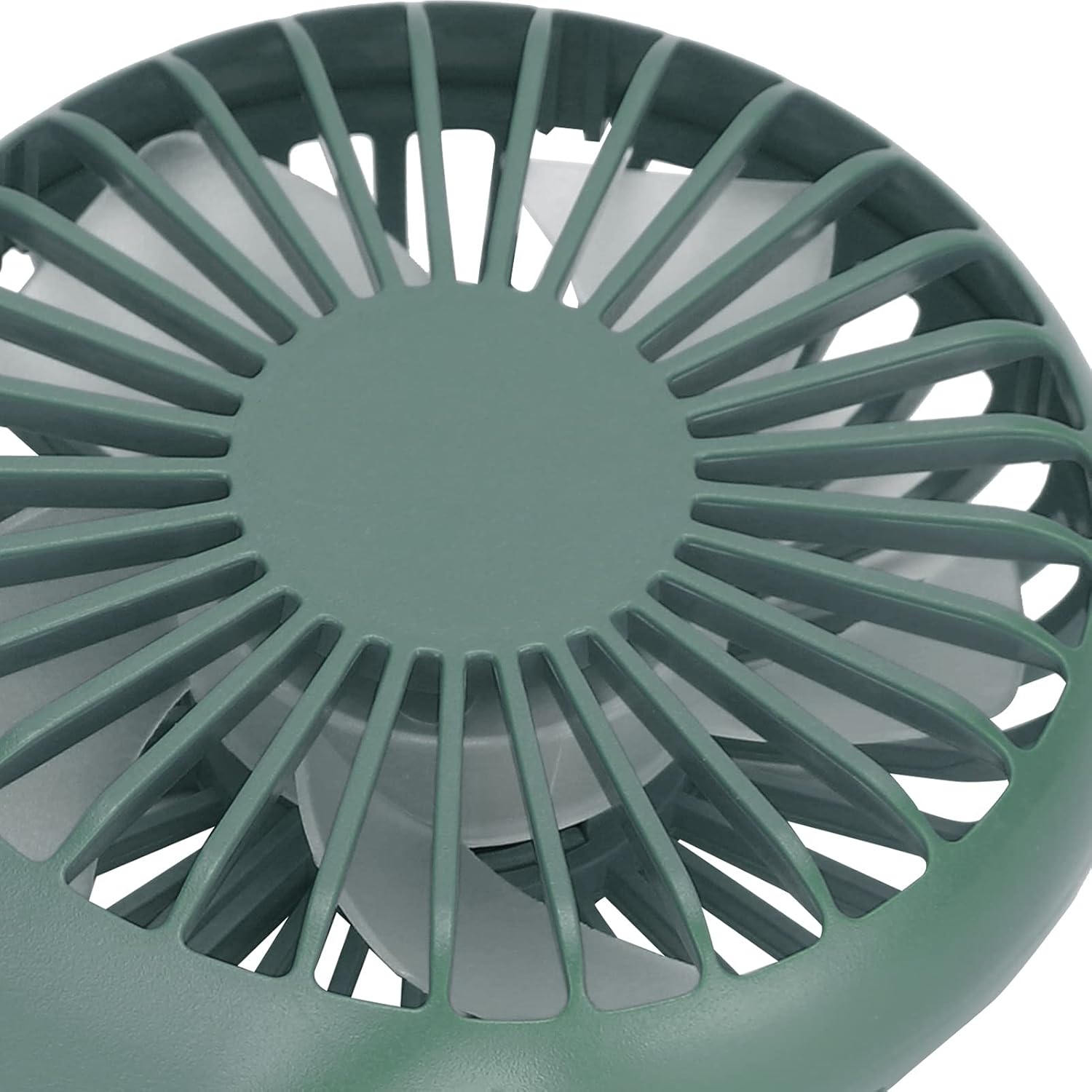 Handheld fan, USB rechargable with a phone stand, personal handfan with 3 speeds/modes