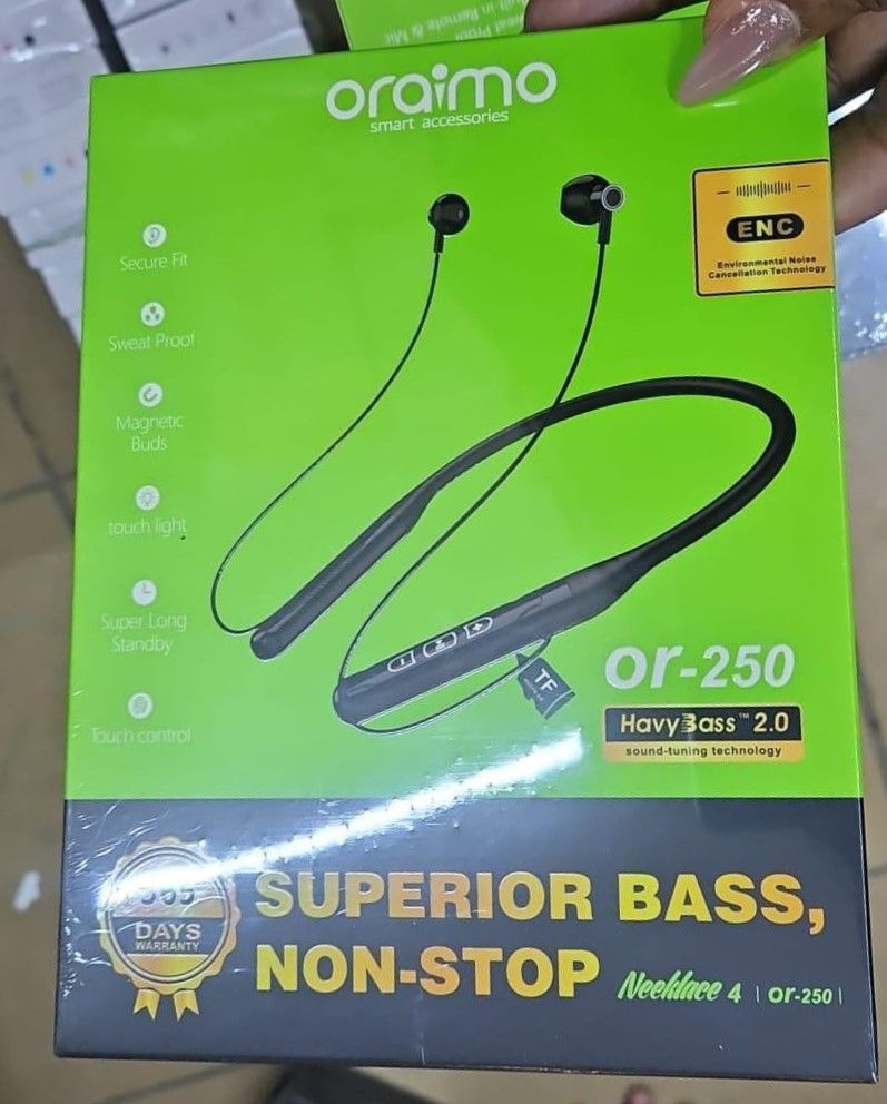 Necklace Lite Neckband Heavy Bass Bluetooth, Wireless Earphone, sports vibe, Comfortable earbuds, long play time