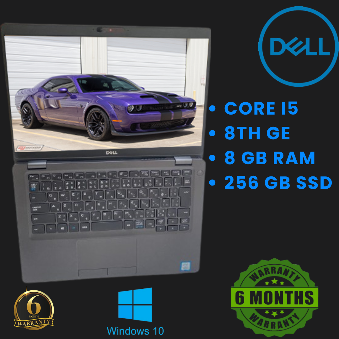 REFURBISHED; Dell Latitude 5300 - 8th Gen Intel Core i5, 8GB RAM, 256GB SSD, Windows 10 | Business Laptop