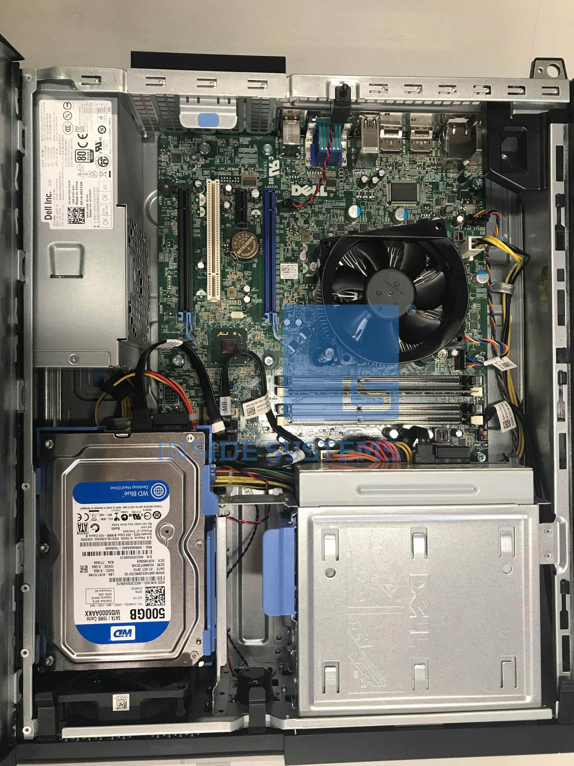 REFURBISHED; "DELL Desktop PC, Core i3 4th Gen, 4GB RAM, 500GB HDD, Windows 10 – Compact & Reliable"
