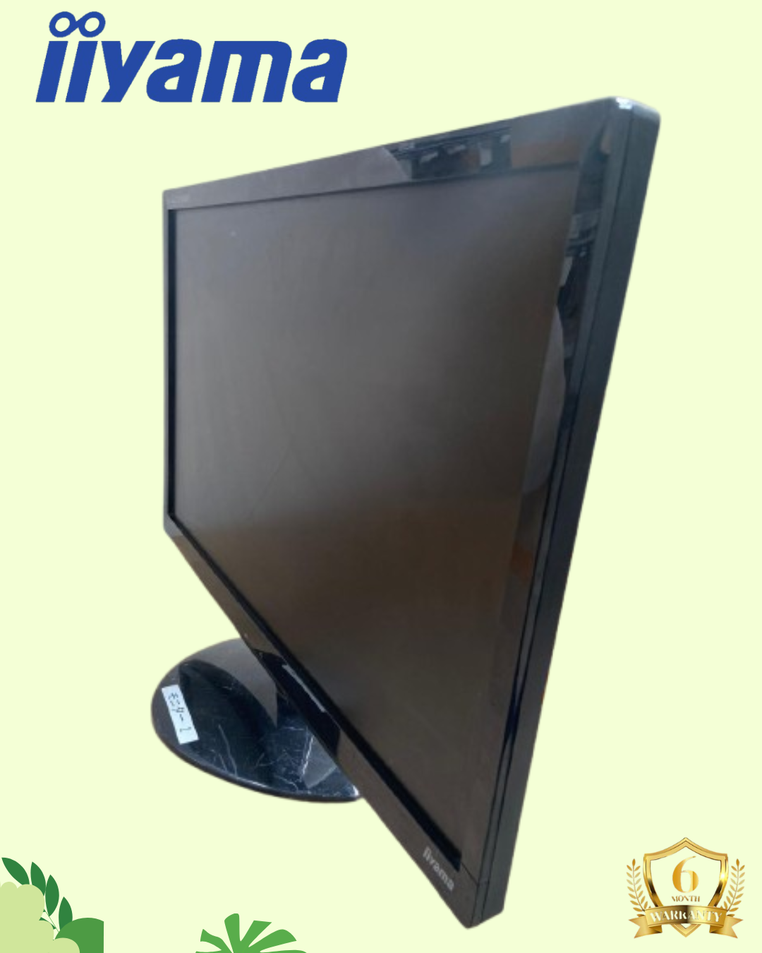 "Iiyama ProLite E2210HDS 22-Inch Full HD 1080p LED Monitor with HDMI, VGA, DVI Inputs – Slim Design, 1920x1080 Resolution,Ideal for Home Office and Multimedia"