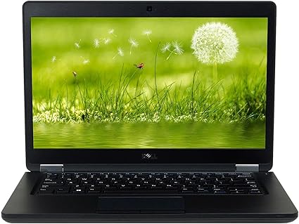 Refurbished Dell Latitude 5480 – 14" HD Business Laptop | 6th Gen Intel Core i5, 8GB DDR4 RAM, 256GB SSD, Windows 10 Pro, Durable & Reliable Performance