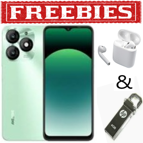 LIMITED TIME DEALS!! Itel A70 6.6" HD Screen,128GB ROM,3GB RAM,5000mAh Battery,13MP Dual Rear & 8MP Front Camera,Dual SIM,Android 13,3G,4G,VoLTE,Wi-Fi,Fingerprint & Face Unlock -Smartphones+Free Gifts