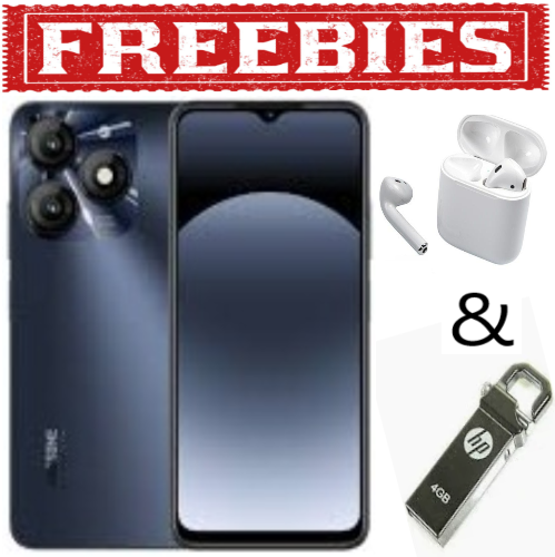 LIMITED TIME DEALS!! Itel A70 6.6" HD Screen,128GB ROM,3GB RAM,5000mAh Battery,13MP Dual Rear & 8MP Front Camera,Dual SIM,Android 13,3G,4G,VoLTE,Wi-Fi,Fingerprint & Face Unlock -Smartphones+Free Gifts