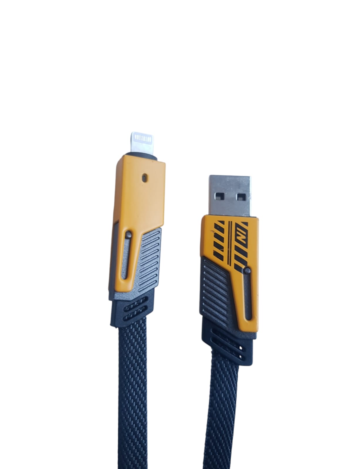 4 In 1 Flat Braided Cable Type C IPhone 65W Multi Port PD Fast Charging Cable