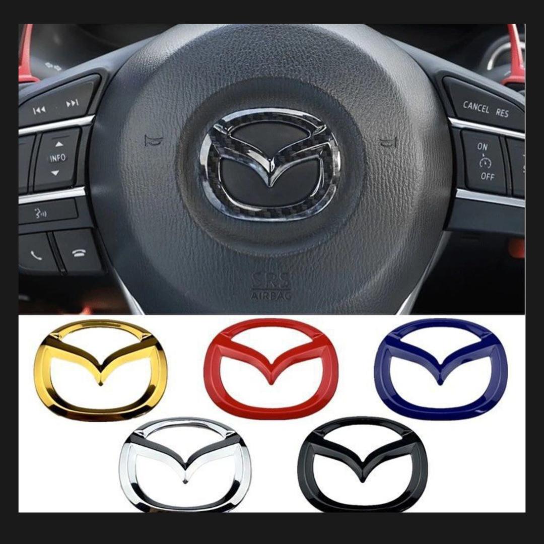 Mazda steering wheel centre Emblem