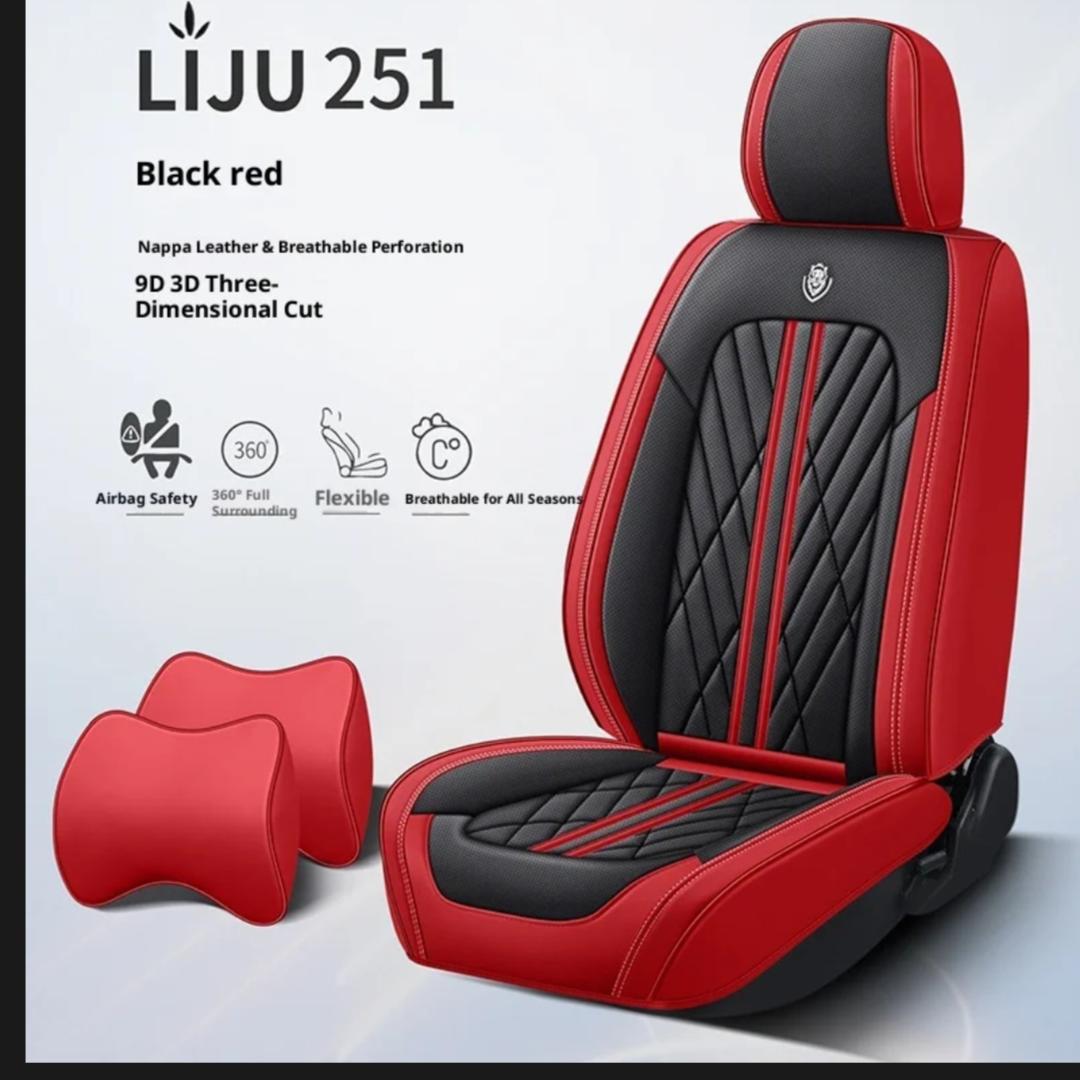 Nappa leather seat covers