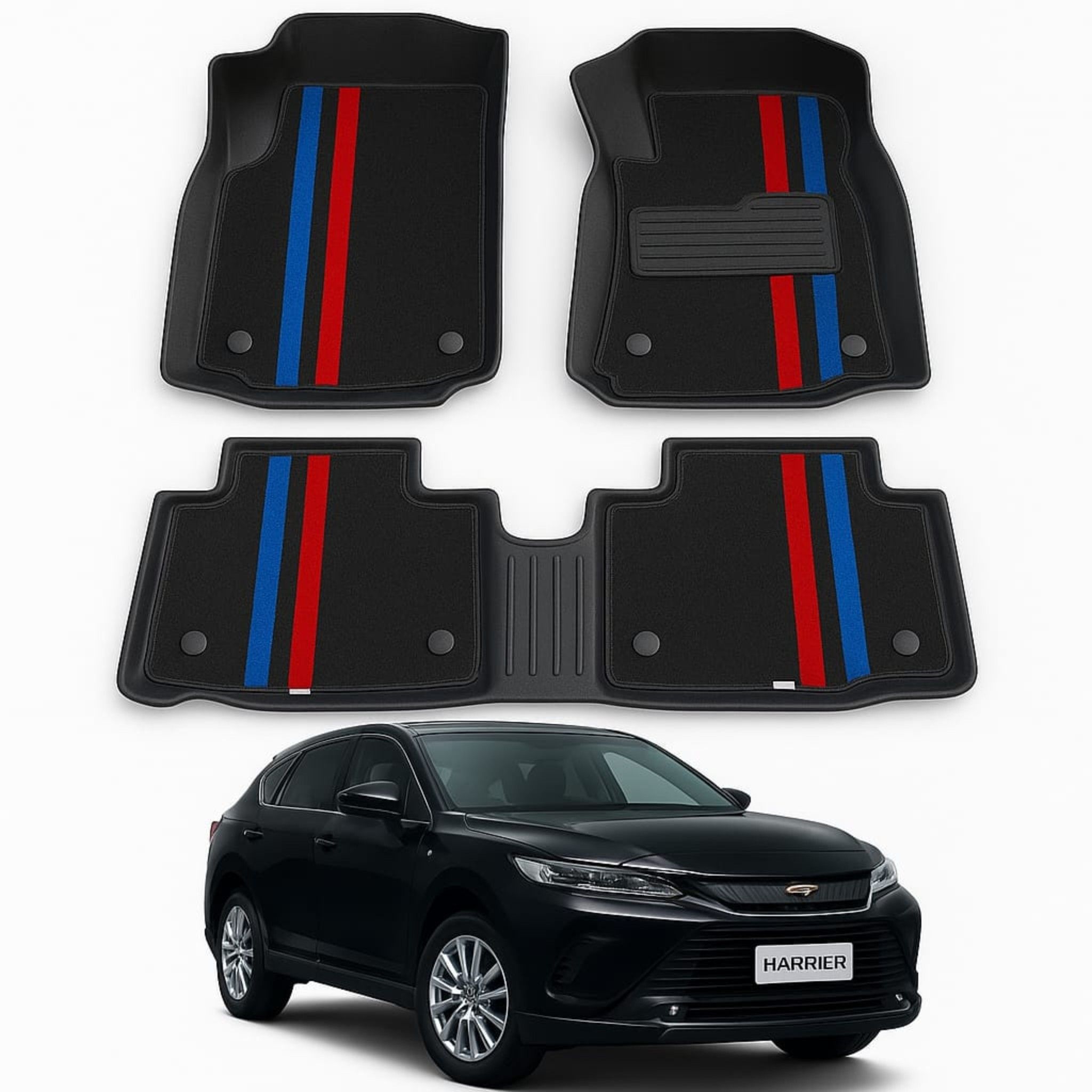 Affordable Toyota Harrier Custom 3D Floor Mats