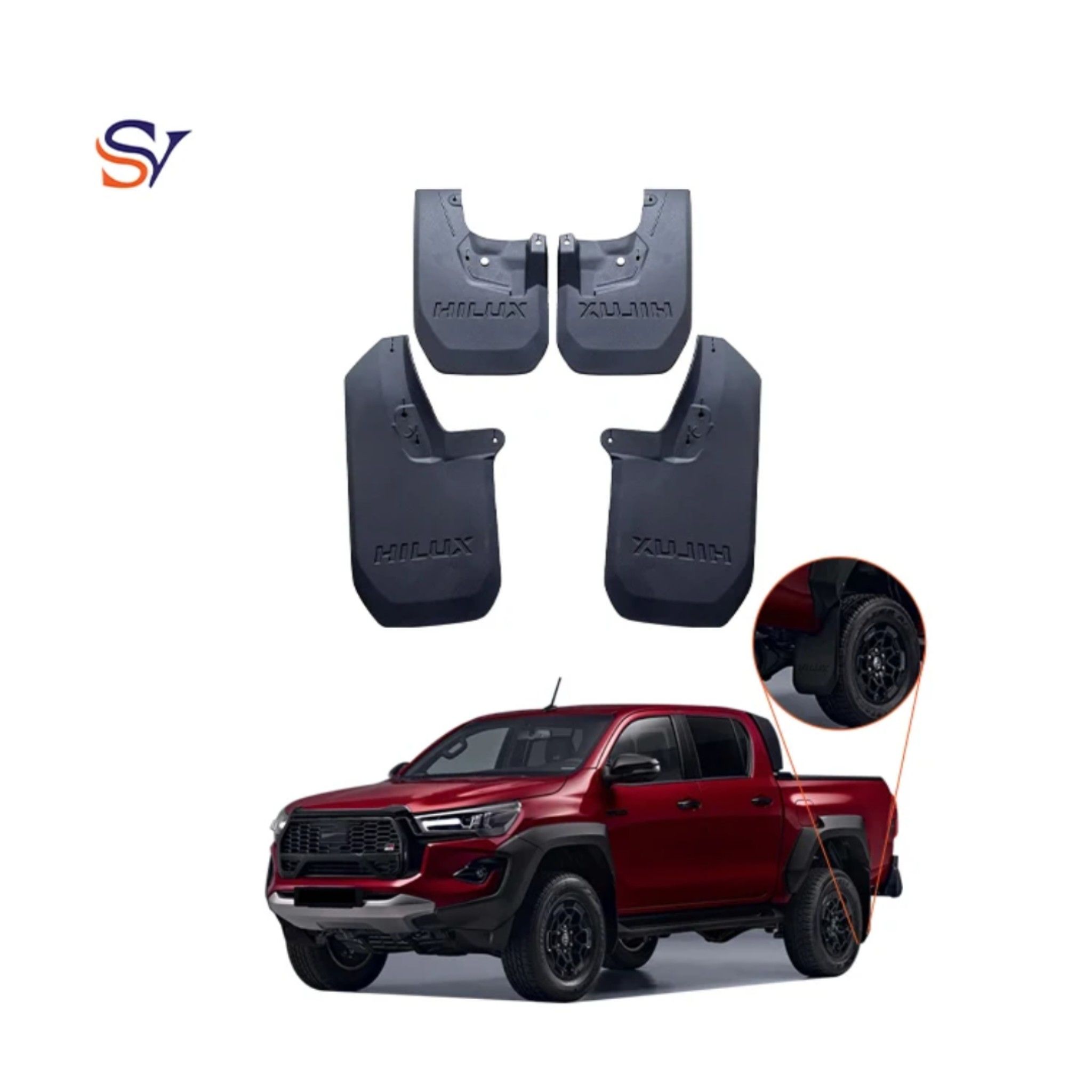 Best Toyota Hilux Mudflaps 2010