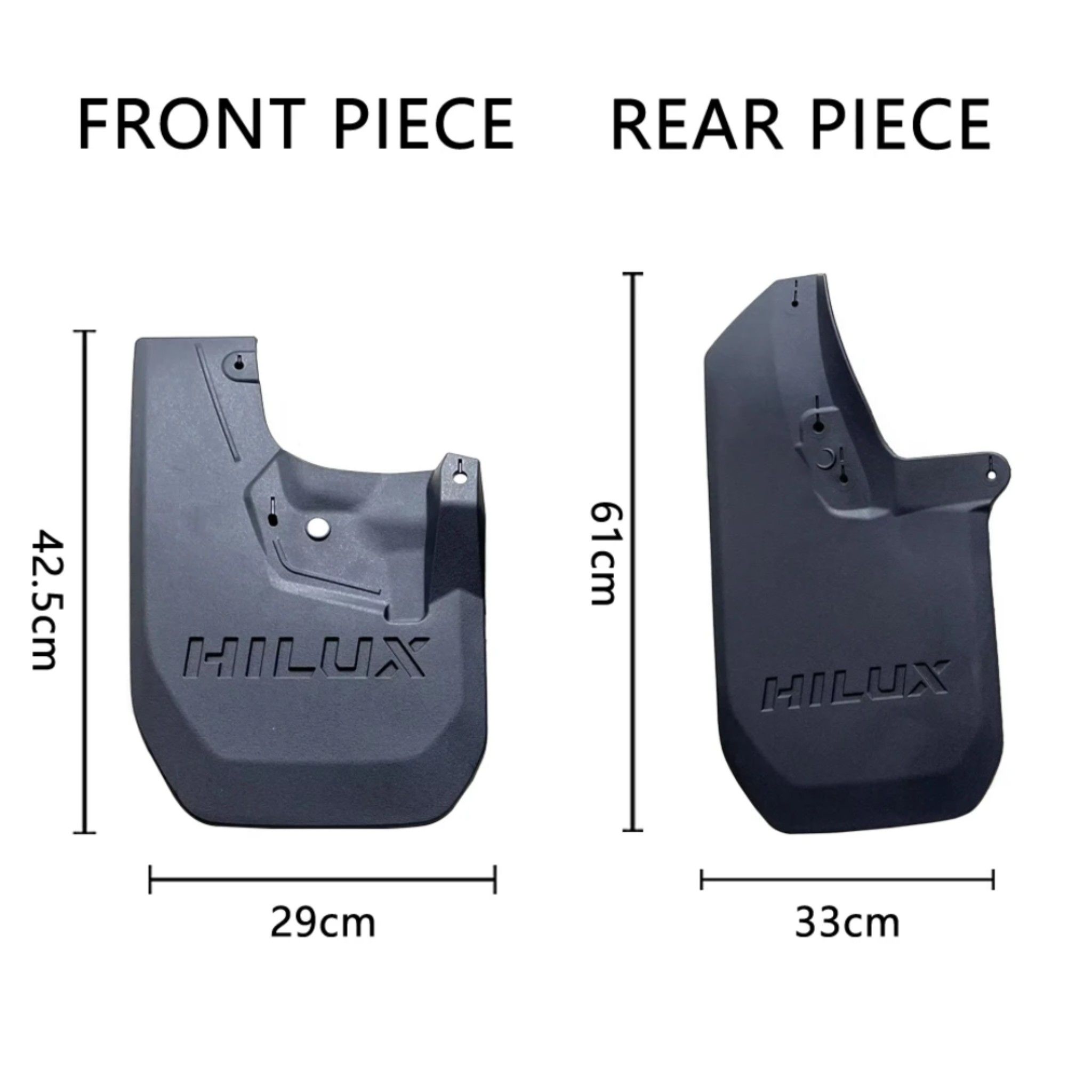 Best Toyota Hilux Mudflaps 2010