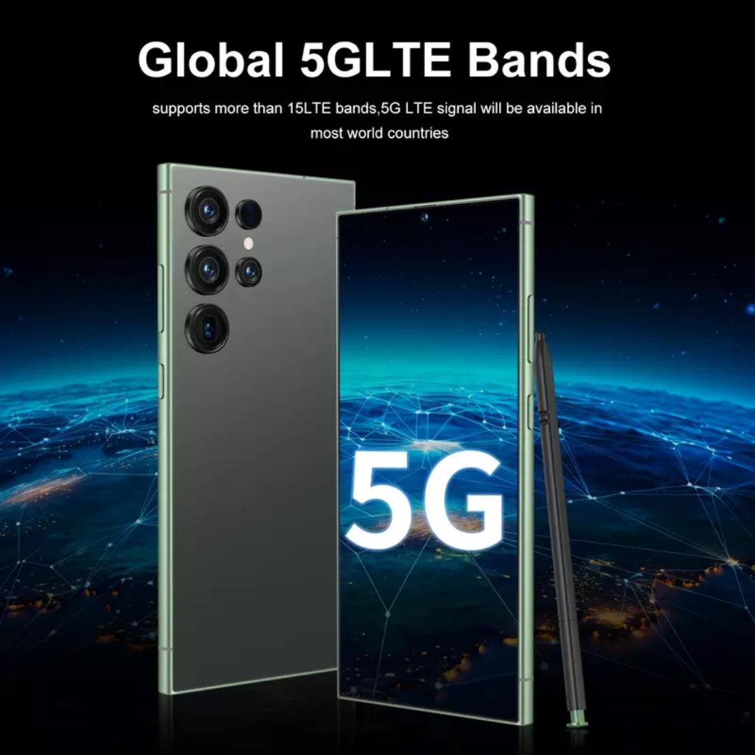 S24 Ultra 5G Smartphone 7.3“ Dual SIM Unlocked Android Mobile Phone 6G+512GB