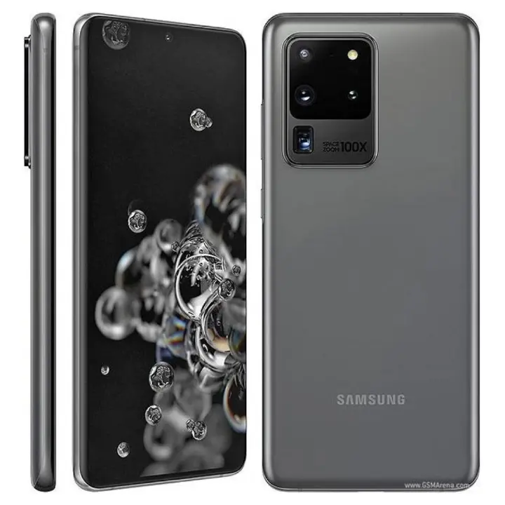 Samsung Galaxy S20 Ultra 5G dual sim 12GB+128GB/256G 6.9" 108MP+48MP smartphone clean screen