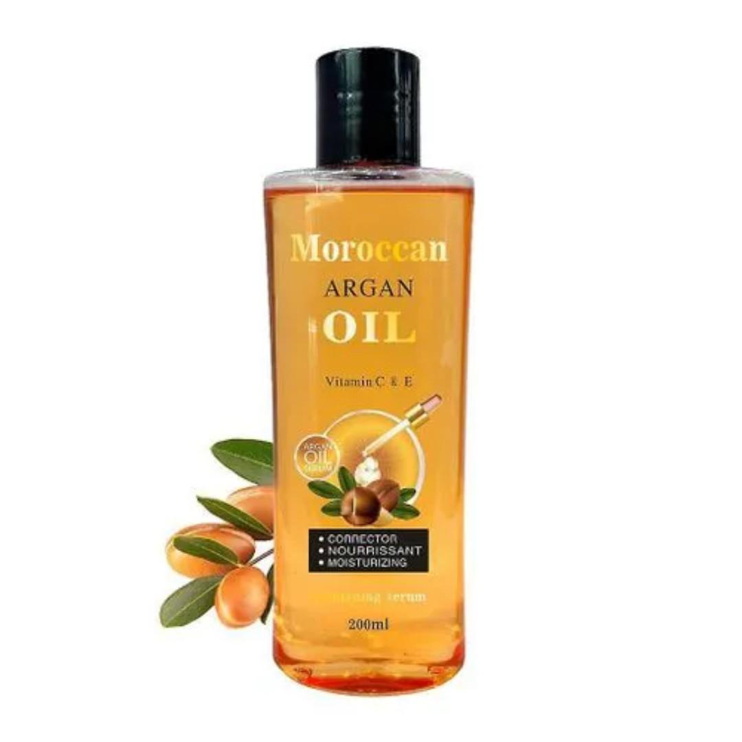 Moroccan Argan Oil Lightening Oil Pigmentation Sunburn Acne Scars Light Complexion 100% natural 200ml