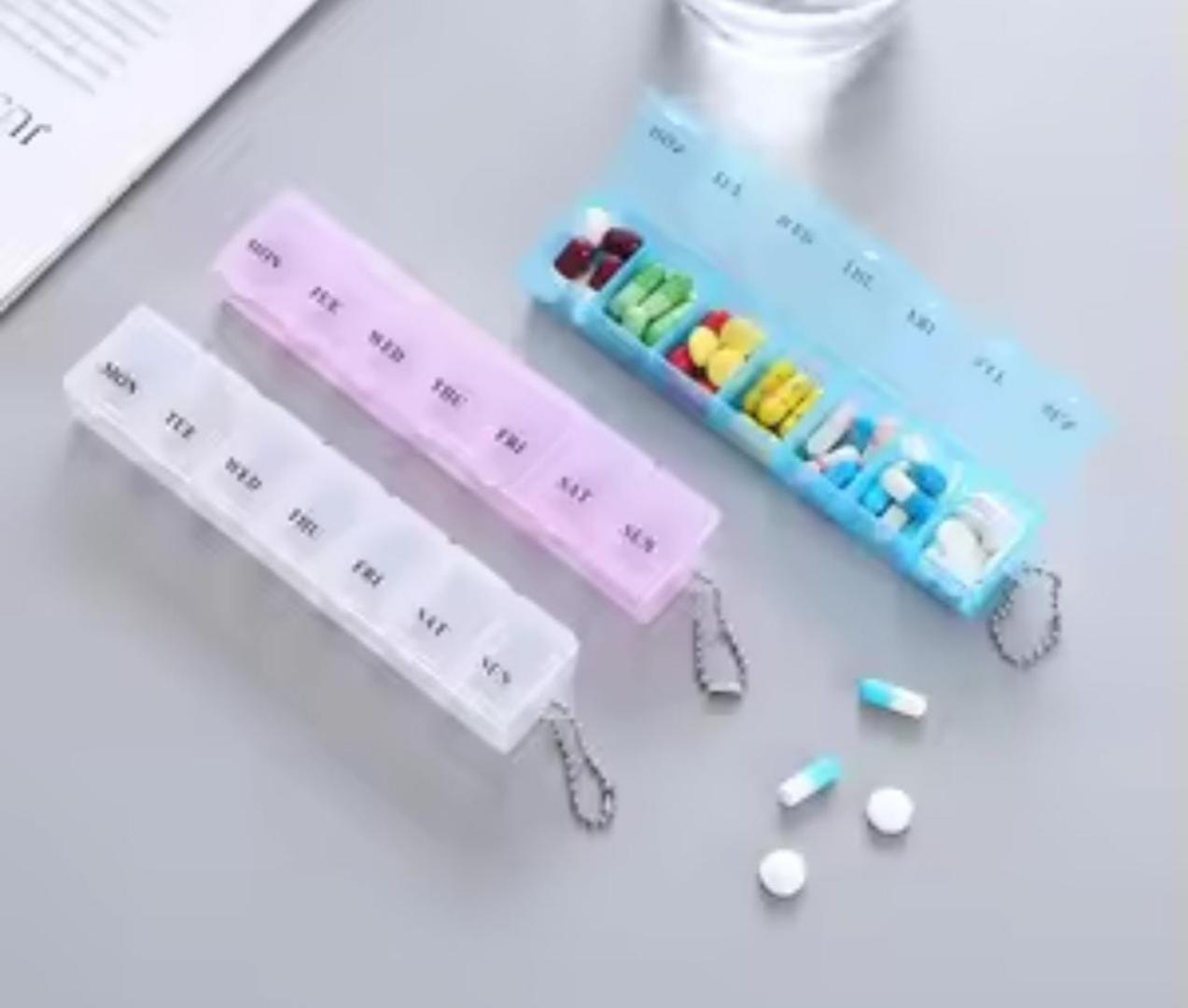 7 Day Weekly Daily Pill Box Organiser Medicine Tablet Storage Dispenser now available