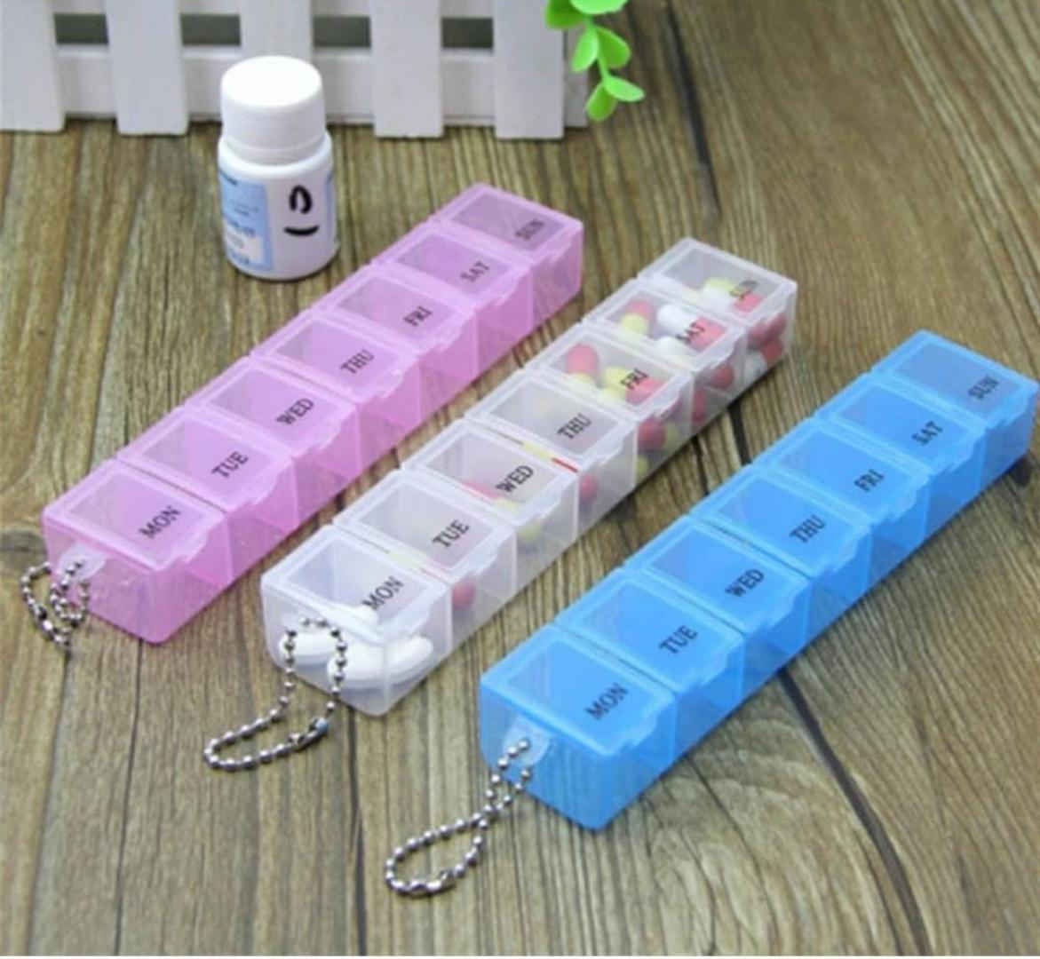 7 Day Weekly Daily Pill Box Organiser Medicine Tablet Storage Dispenser now available
