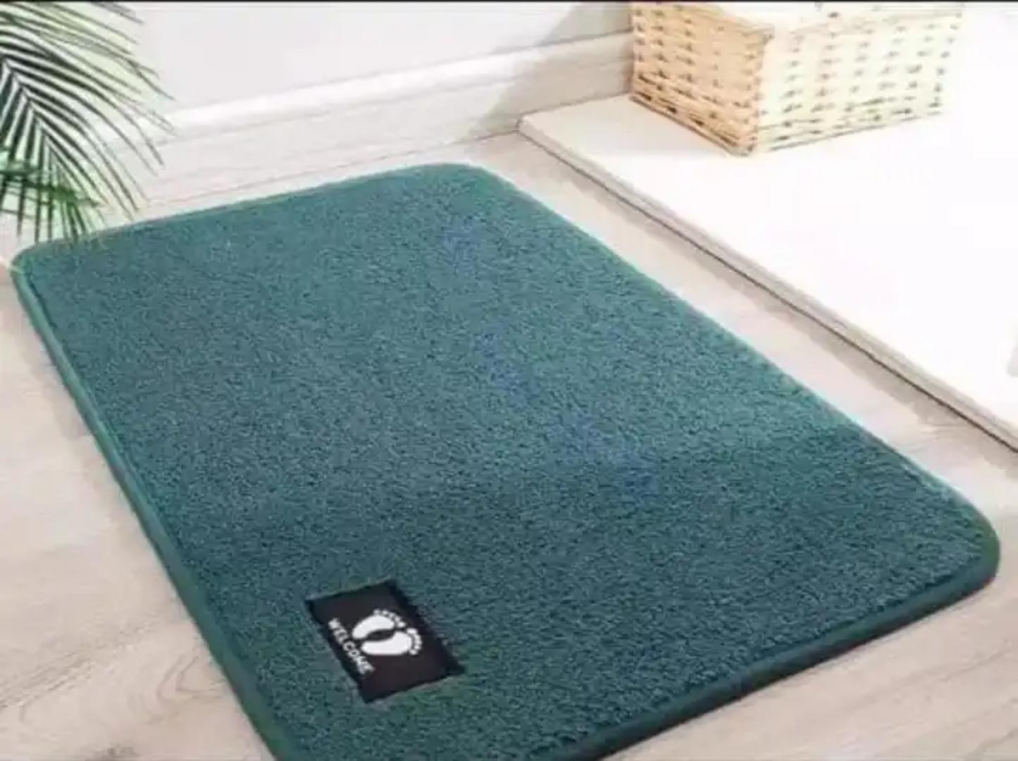 QUALITY DOORMATS;- Anti Skid Doormat 50cm * 80cm. It is very soft for a warm and cozy living space and easy to care for. Add a chic, fresh touch to your room