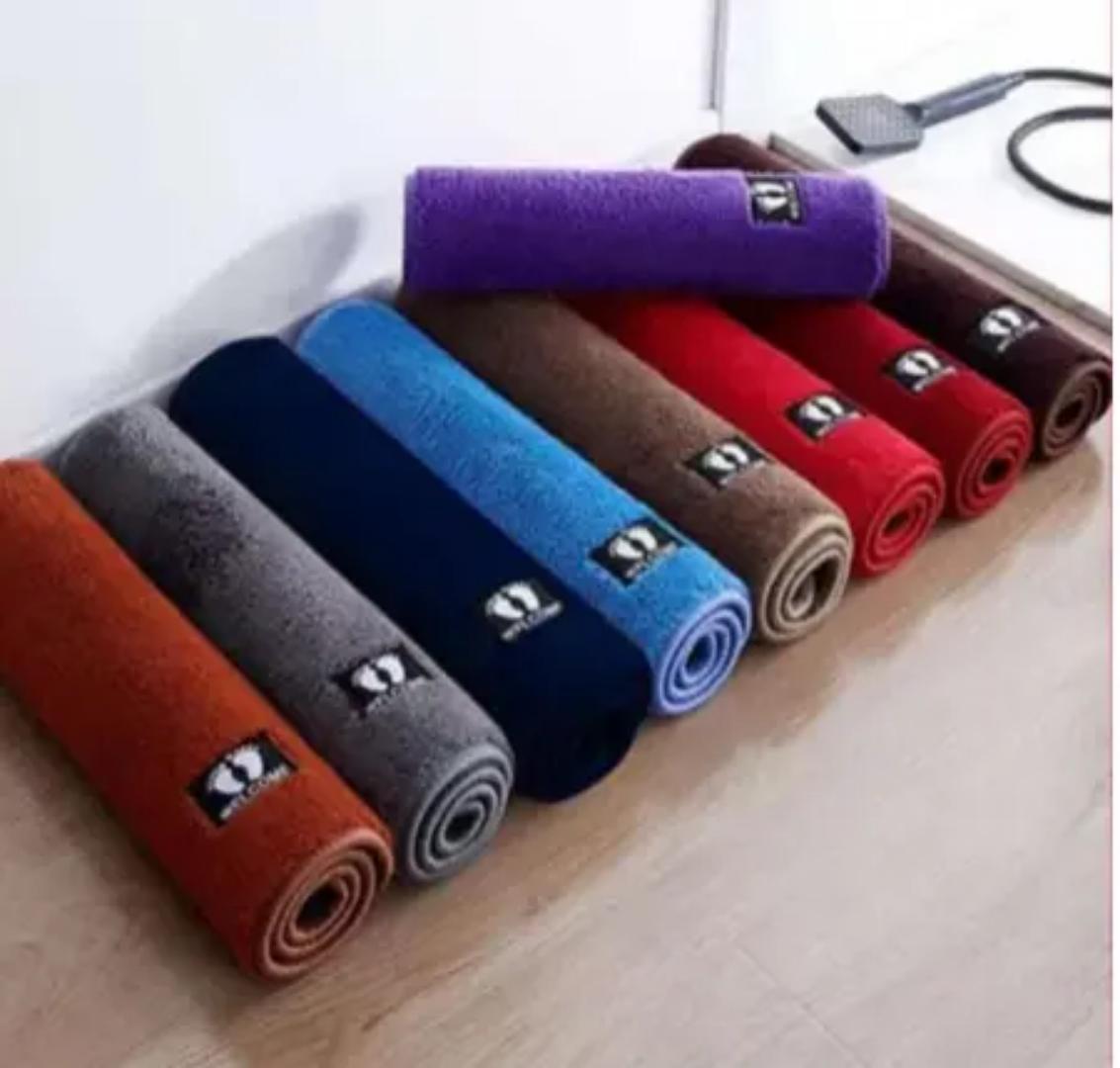 QUALITY DOORMATS;- Anti Skid Doormat 50cm * 80cm. It is very soft for a warm and cozy living space and easy to care for. Add a chic, fresh touch to your room