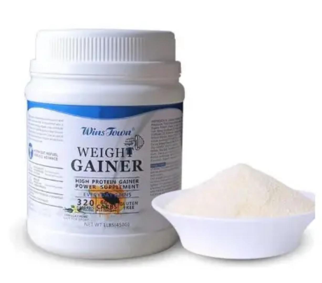 Winstown WEIGHT GAINER AND MUSCLE BUILDER SUPPLEMENT PROTEIN POWDER. Weight Gainer Powder Winstown WEIGHT GAINER AND MUSCLE BUILDER SUPPLEMENT PROTEIN POWDER. Weight Gainer Powder Dietary supplement