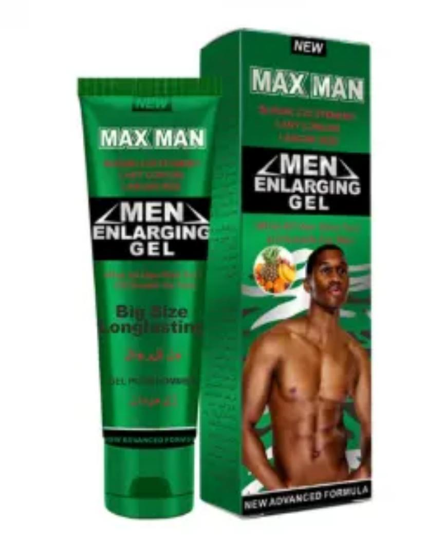 MAX MEN Maxman Green Penis Enlargement & Delay Gel- 50ml Men Max Man Massage Men Enlarging Gel/Cream Penis Becomes Longer and Thicker Penis Enhancement Cream/Gel Natural Sexual Excitement Last Longer view 3