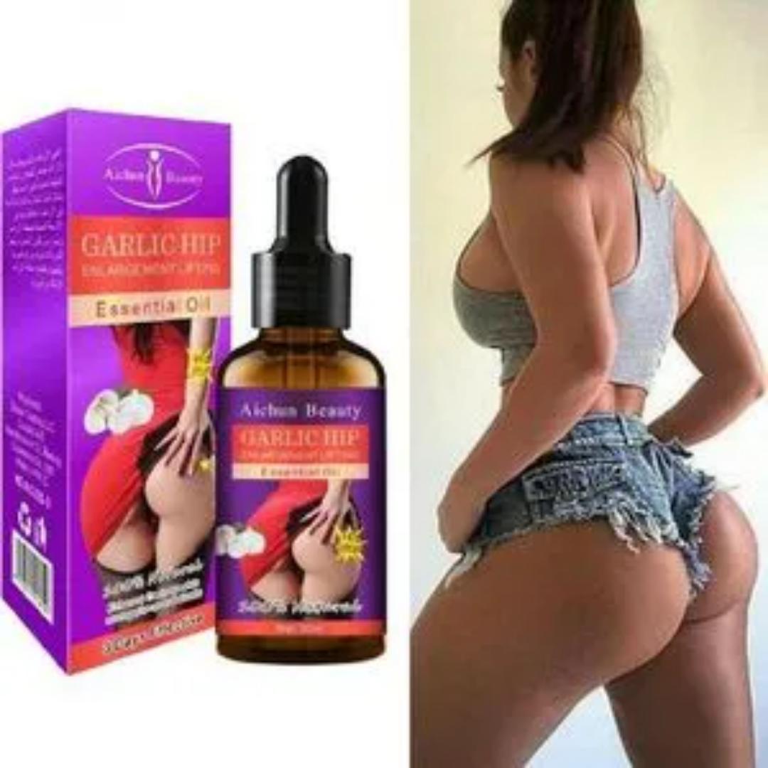 Butt & Hips enlargement oil cream Garlic Hip Lift Up Ass Oil Buttocks Enhancement Big Butt Hips Enlargement Cream 30ml