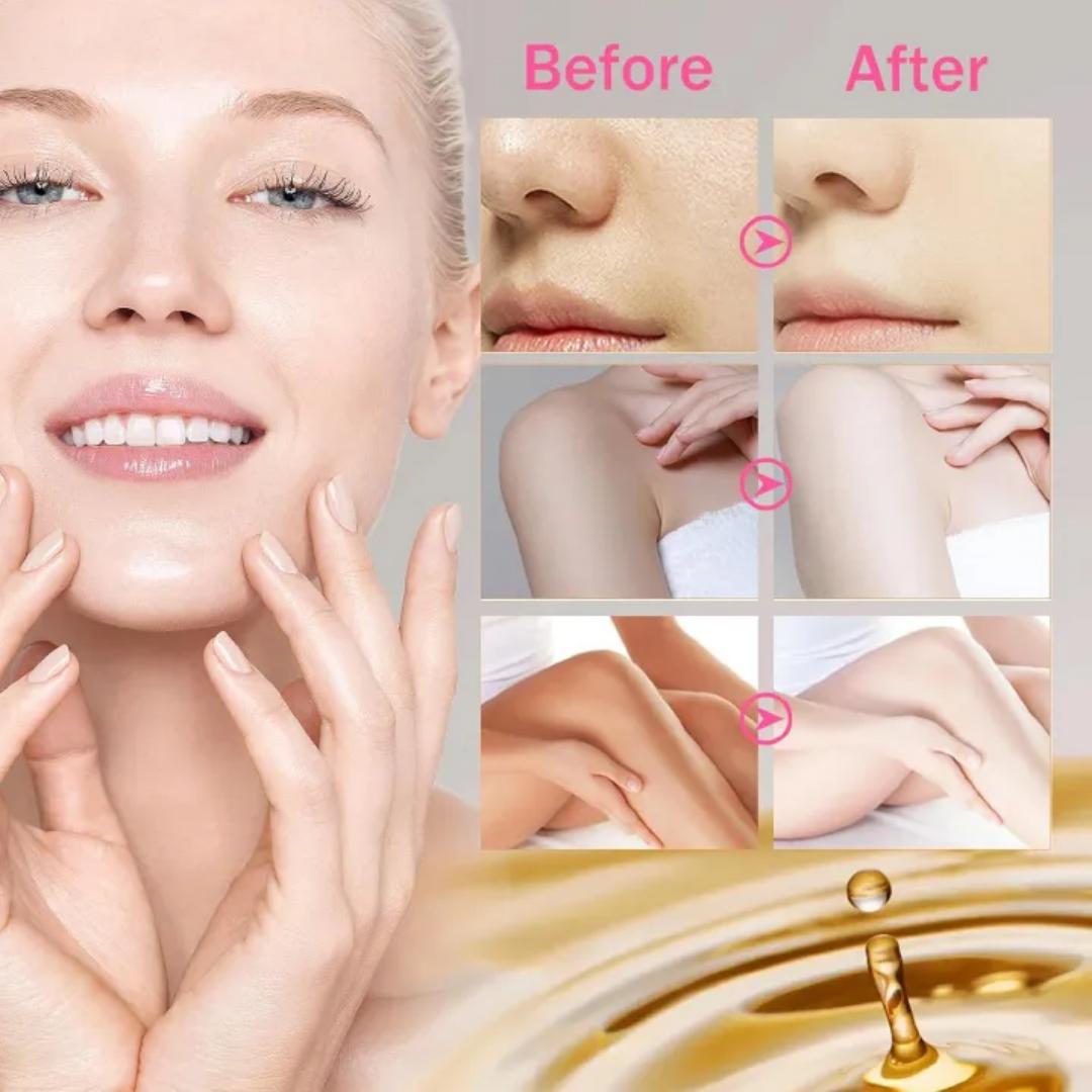 2 Packs Vaseline Daily Brightening Even Tone Body Lotion 400ml + 200ml Oil for Glowing Skin, with Vitamin B3 & Triple Sunscreens-For Radiant Looking Skin in 2 Weeks Vaseline Body Lotion Vaseline Oil