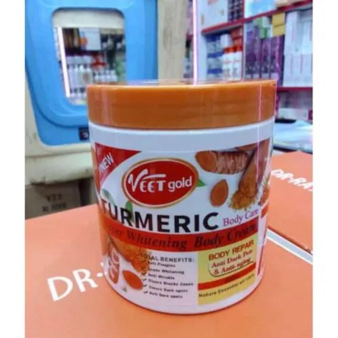 Veetgold Anti-aging Tumeric Super Whitening Body Cream-body Repair,remove Dead Skin Cell And Anti Darkspots
 5.0  |