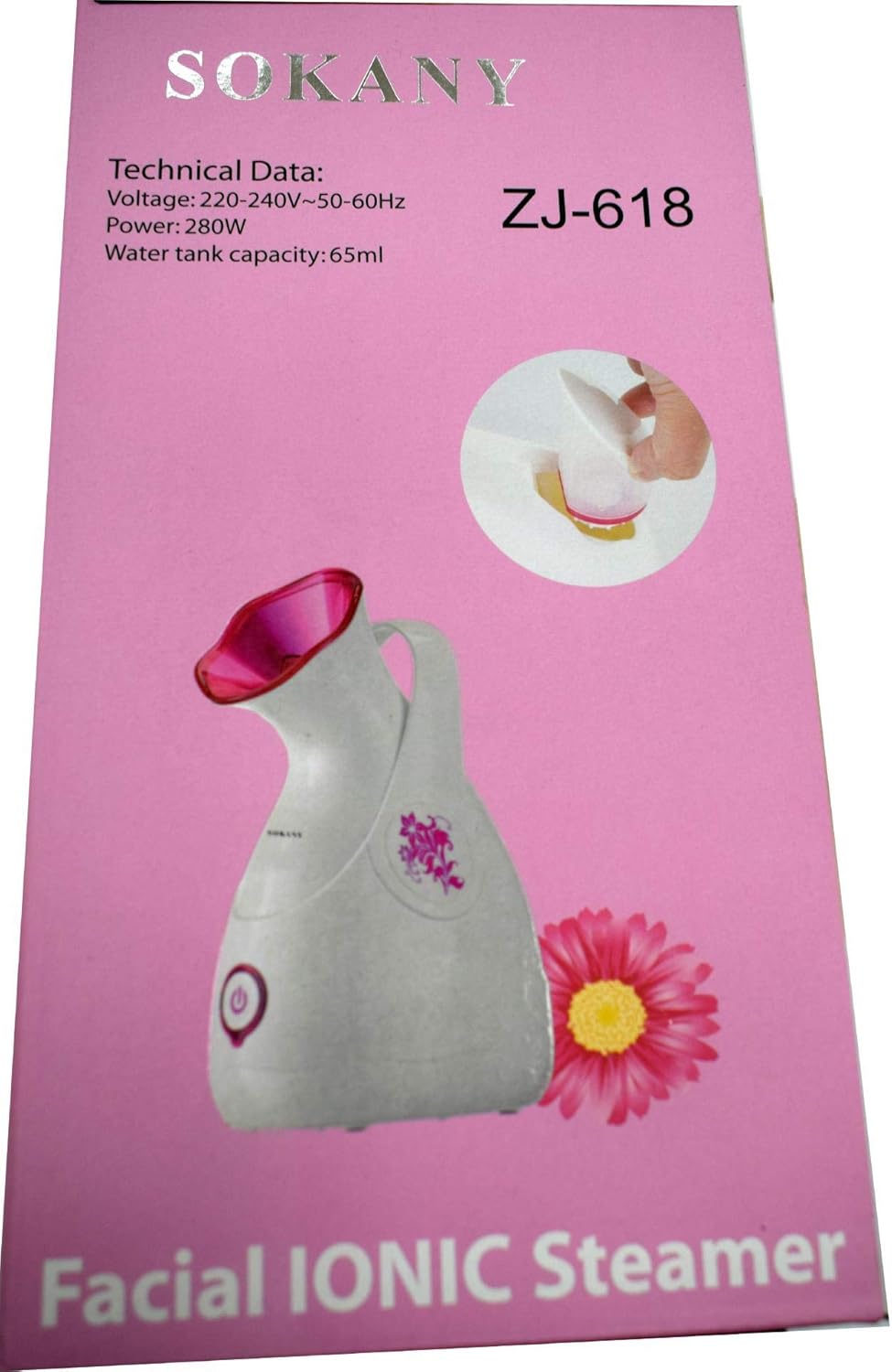 1pc Sokany Facial Sauna/steamer, Steaming/Hydration Machine,Protect her/ his face with Sokany facial steamer