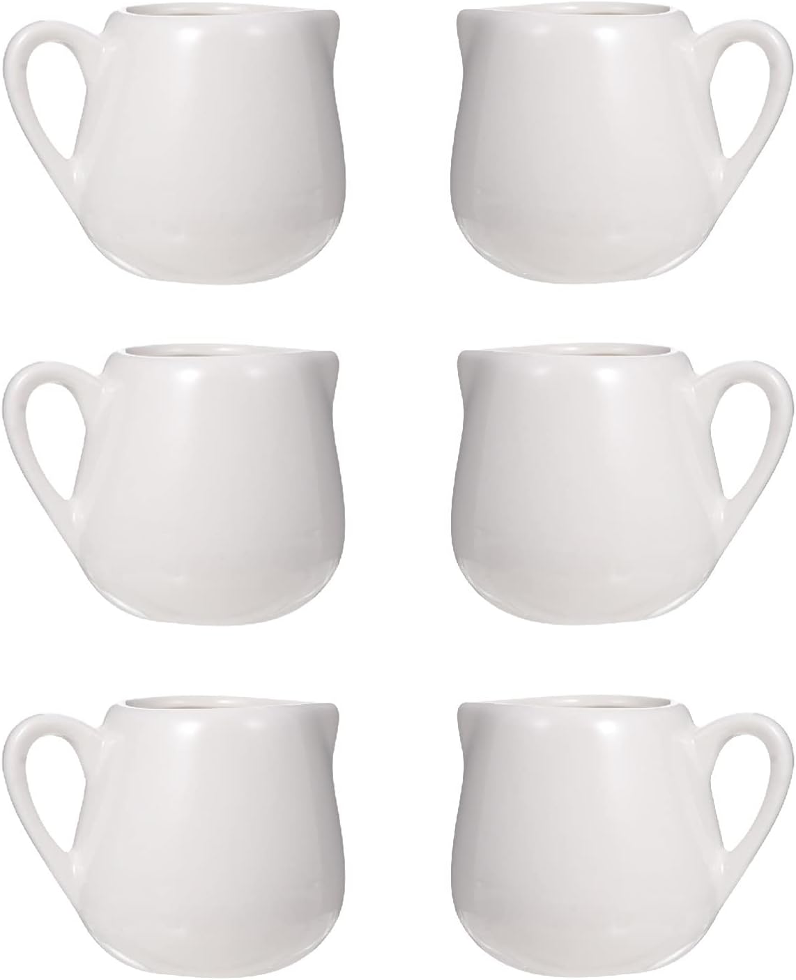 200ml Ceramic Milk Jug Sauce Cup Sauce Jug Serving Jug Ceramic with Handle for Milk Coffee